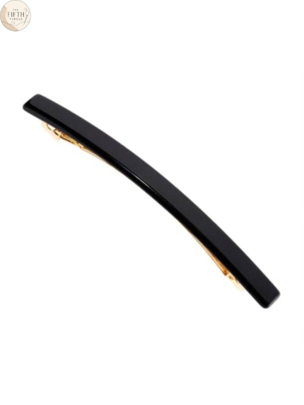 Long Skinny Barrette Cellulose Acetate French Hair Clip Fine Hair